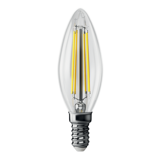 LED spuldze Filament 5W, E14, 4000K, 550lm, B35, Spector Light