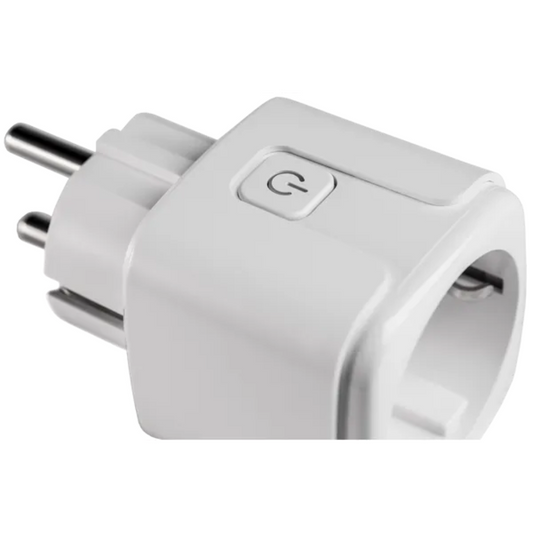 Viedā WiFi vadāmā rozete, 16A, 230V, 3680W, TUYA, balta, THORGEON / BLOW