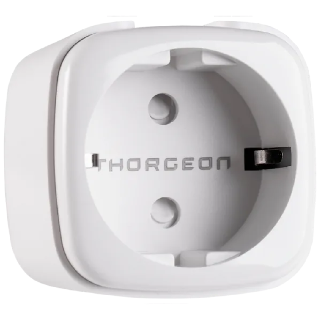 Viedā WiFi vadāmā rozete, 16A, 230V, 3680W, TUYA, balta, THORGEON / BLOW
