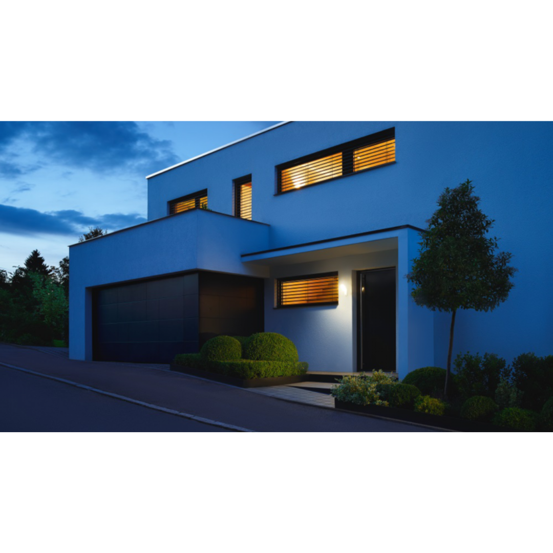 LED prožektors sienas, antracīts, XLED slim S, ar kustības sensoru, 7.2W, 648lm, 3000K, IP44, 160°, 8m, STEINEL