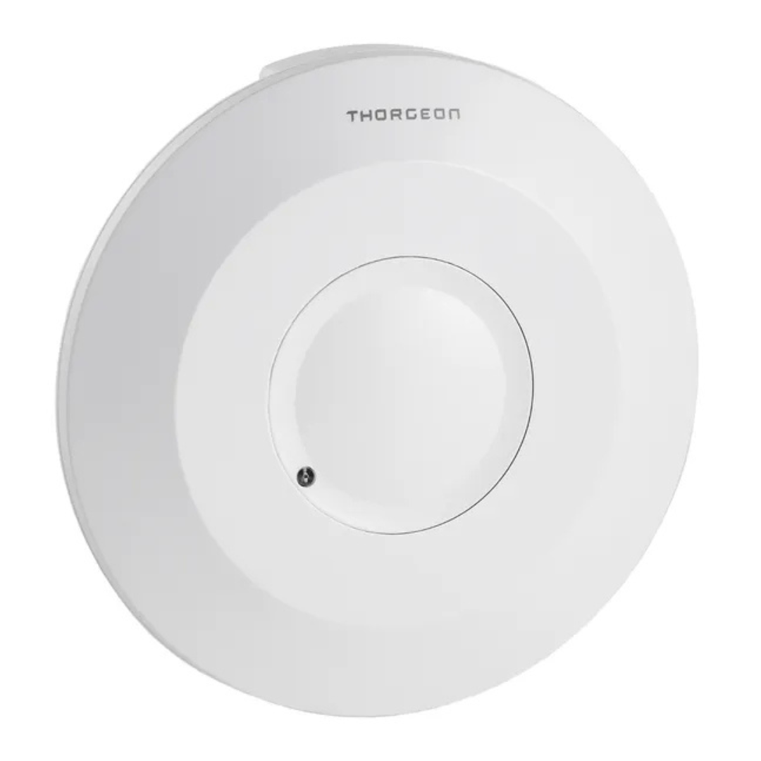 Mikroviļņu kustības sensors, 360 grādi, 1-8m, 2000W, IP20, balts, THORGEON