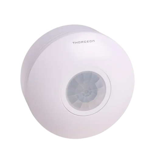 Kustības sensors ar pulti, balts, virsapmetuma / zemapmetuma, DALI, 360 grādi, 8m darbības radius, IP54, 2000W, Thorgeon