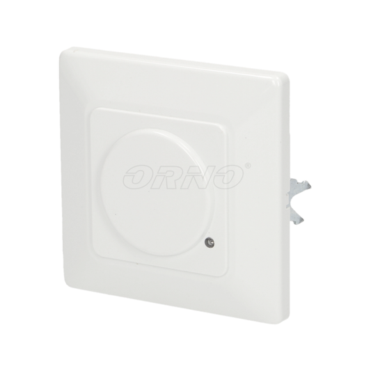 Mikroviļņu kustības sensors, balts, zemapmetuma, paredzēts uzstādīšanai uz sienas, 180 grādi, 5-15m darbības attālums, IP20, 1200W, ORNO