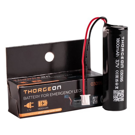 Akumulators LED avārijas gaismekļiem (03027, 03028, 03066, 03067), 1800mAh, 3,7V, Thorgeon