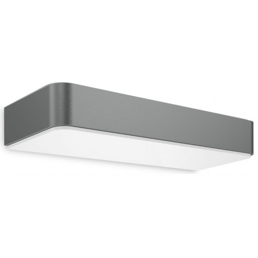 Āra sienas gaismeklis ar saules bateriju un krēslas sensoru, antracīts, 0.07W, 7 lm, 3000K, IP44, XSolar SOL-O, STEINEL