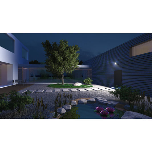 LED prožektors, antracīts, 42.6W, 4200lm, 3000K, IP44, XLED ONE XL, STEINEL