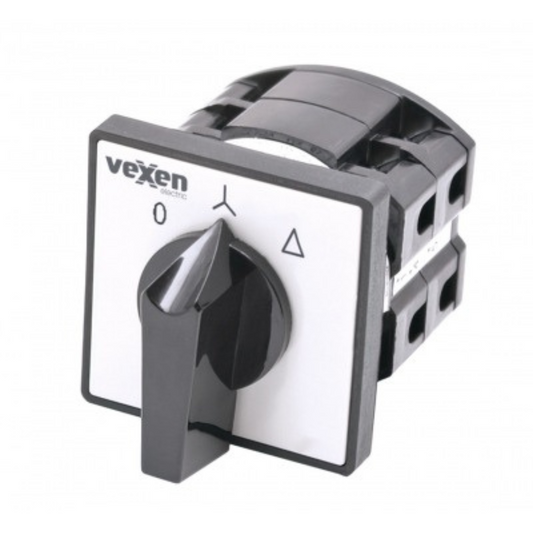 Zvaigznes-trīsstūra paketslēdzis 0-Y-D, 3P, 40A, RS04012U, Vexen