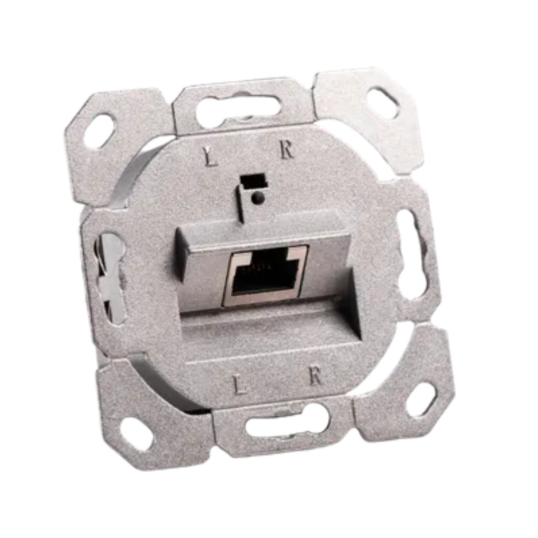 Interneta ligzda mehānisms 1x8 Cat6a UAE, der visam slēdžu/rozešu sērijam ar UAE centr.platēm, THORGEON