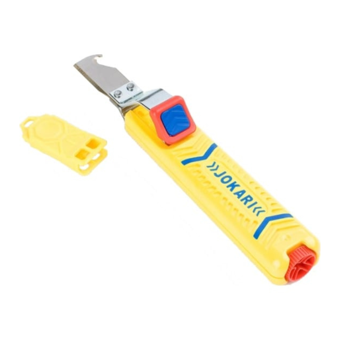 Jokari izolācijas noņēmējs NO.27H SECURA, 8-28mm ar āķa asmeni un pogu