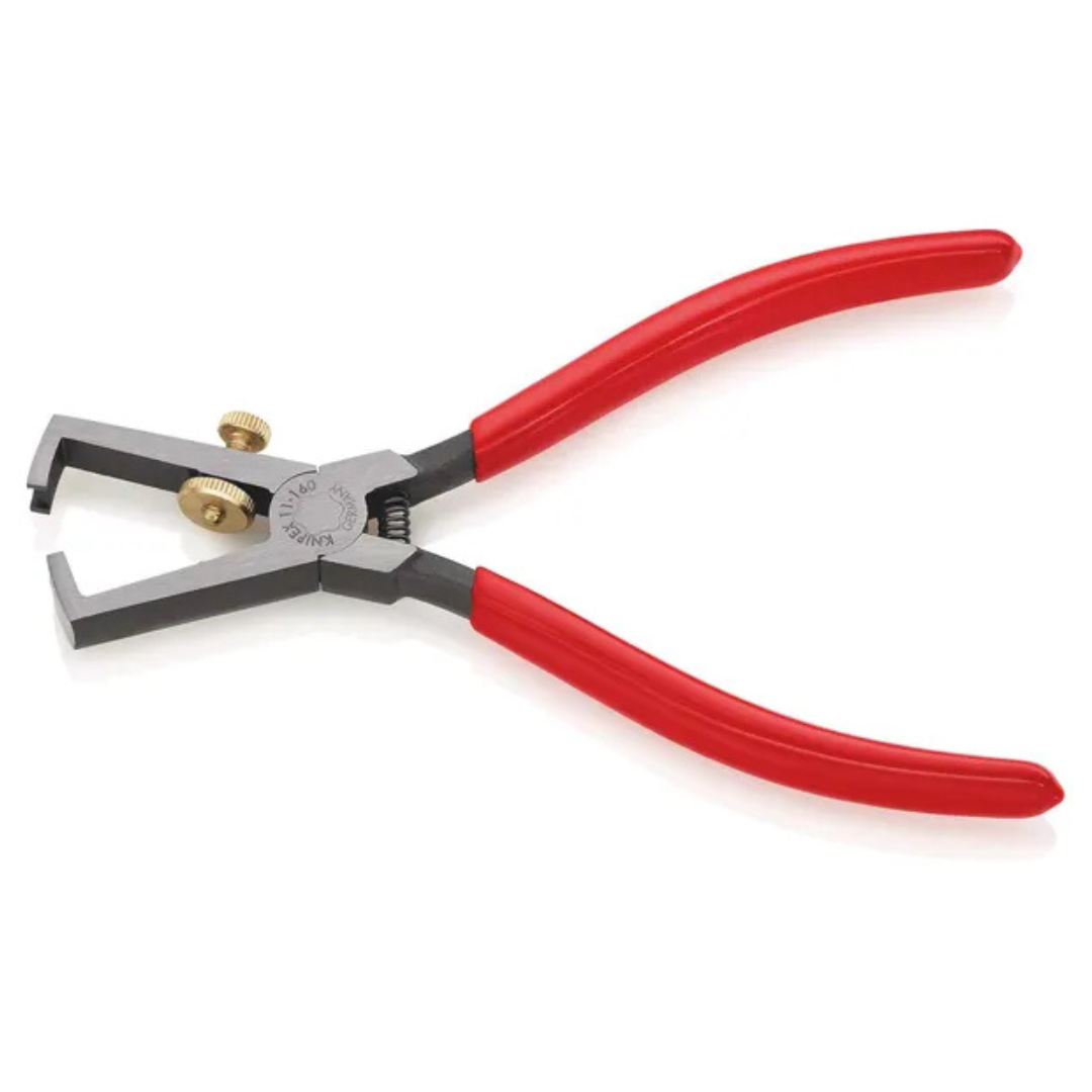 KNIPEX Knaibles izolācijas noņemšanai no dzīslu galiem, 160mm