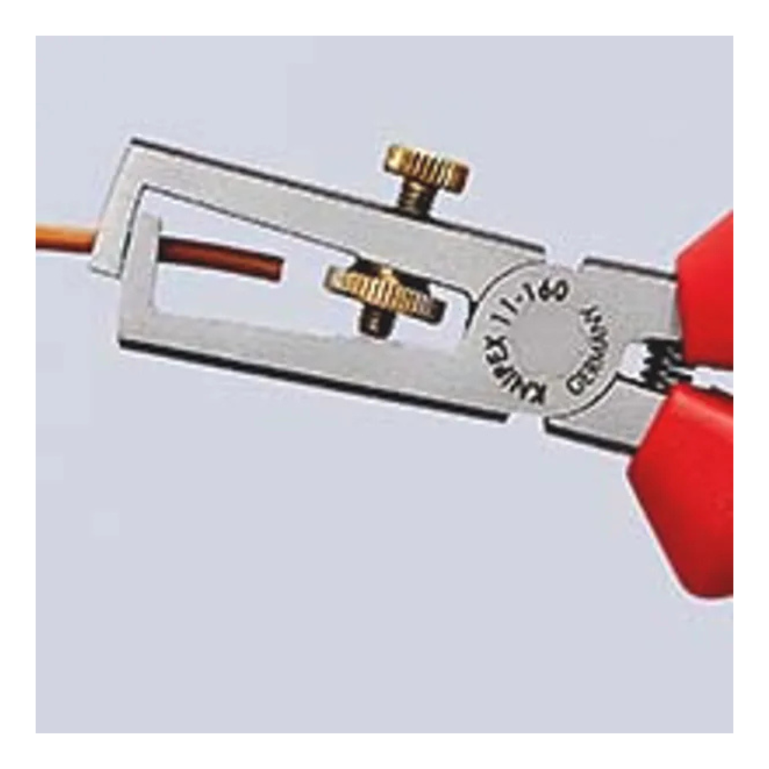 KNIPEX Knaibles izolācijas noņemšanai no dzīslu galiem, 160mm