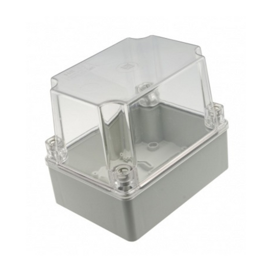 Nozarkārba ar caurspīdīgu vāku S-BOX 316H-P, 150x110x140mm, IP65, Pawbol