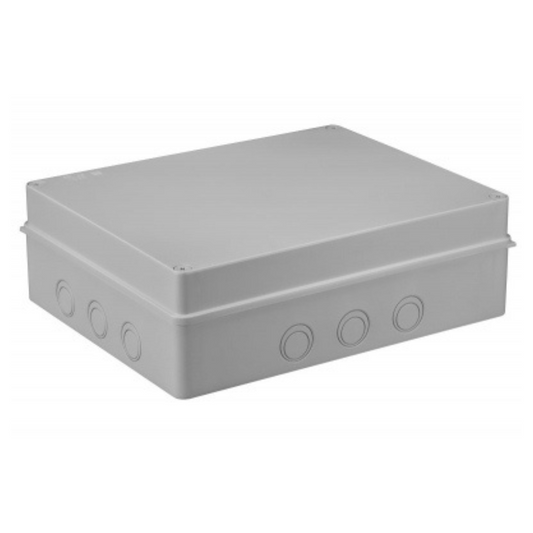 Nozarkārba pelēka S-BOX 716, 380x300x120mm, IP65, Pawbol