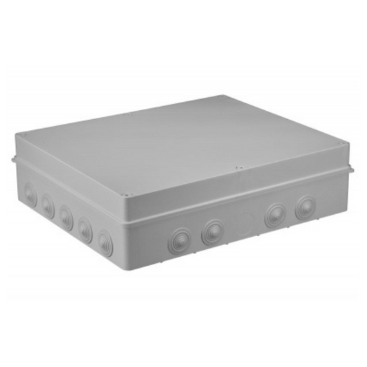 Nozarkārba pelēka S-BOX 806, 460x380x120mm, IP65, Pawbol