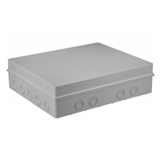 Nozarkārba pelēka S-BOX 816, 460x380x120mm, IP65, Pawbol