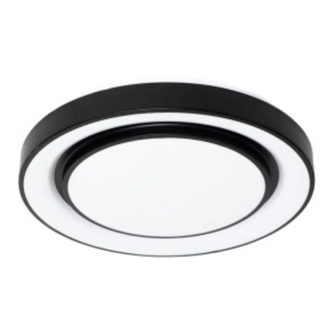 Griestu dimējams LED gaismeklis ar pulti, 48W, SMD2835, RGB, 3600Lm, 3000-6500K, TUYA, D480*H75 mm, Spector Light