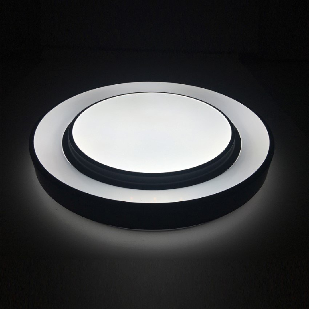 Griestu dimējams LED gaismeklis ar pulti, 48W, SMD2835, RGB, 3600Lm, 3000-6500K, TUYA, D480*H75 mm, Spector Light