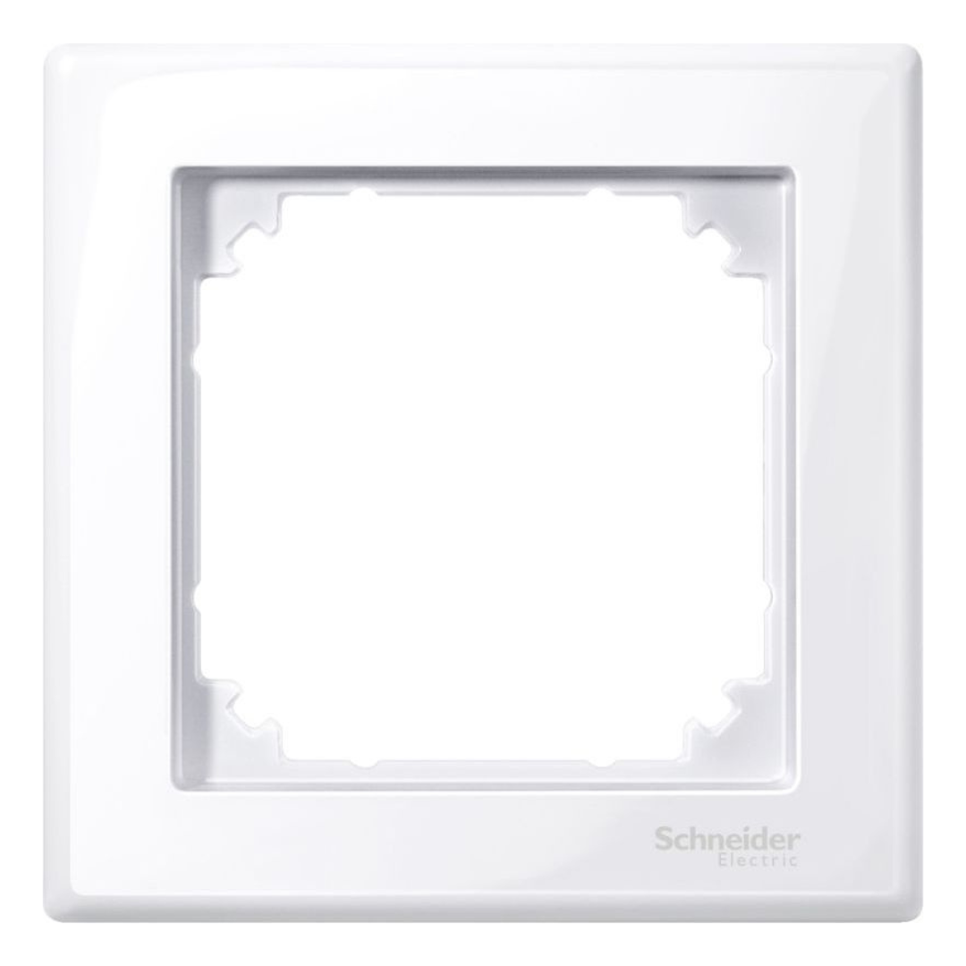 Rāmis 1-vietīgs Antibakteriāls, balts, Merten SystM M-Smart