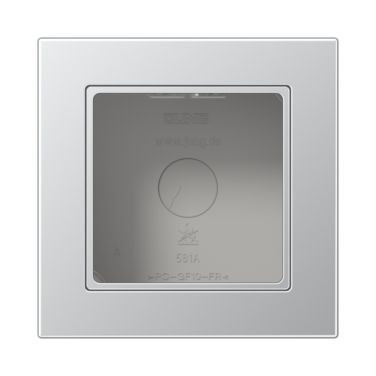 Kārba v/a vienvietīga, alumīnija krāsa, A sērijai, A CUBE