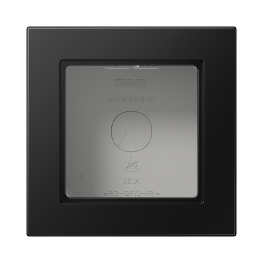 Kārba v/a vienvietīga, matēta grafīta melna, A sērijai, A CUBE