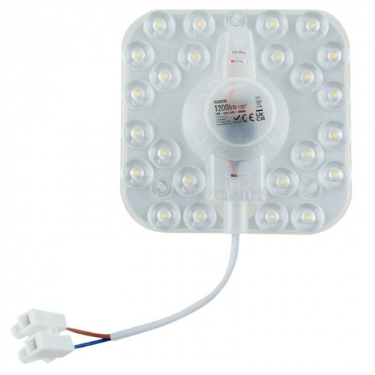 LED modulis / griestu lampas ieliktnis, 12W, 4000K, 1200lm, 220-240V, IP20, ECOLIGHT