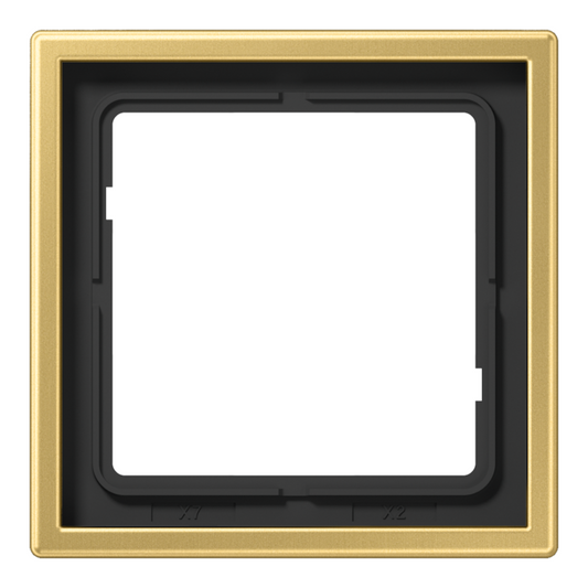 Metāliskais rāmis 1-vietīgs, klasiskais misiņš, LS990