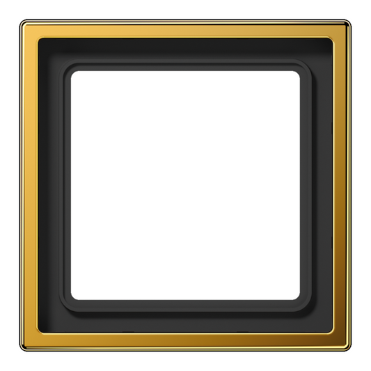 Metāliskais rāmis 1-vietīgs, apzeltīts, LS990