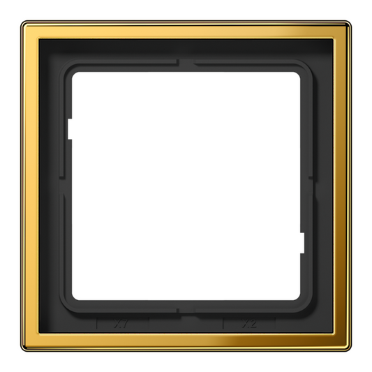 Metāliskais rāmis 1-vietīgs, zelta krāsā, LS990