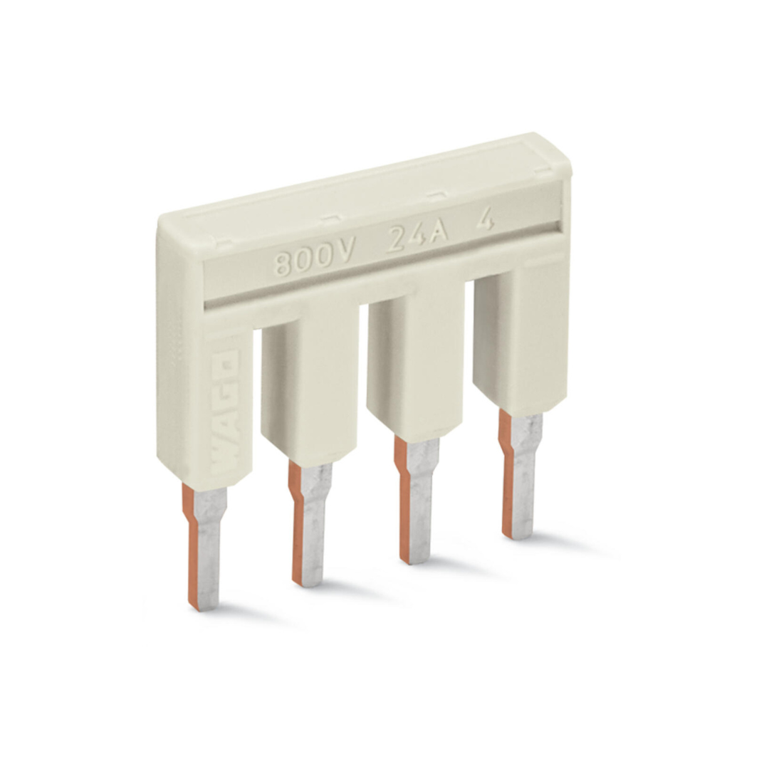 WAGO 4-vietīgs tiltiņš, 0.25-4mm², pelēks, TOPJOB S