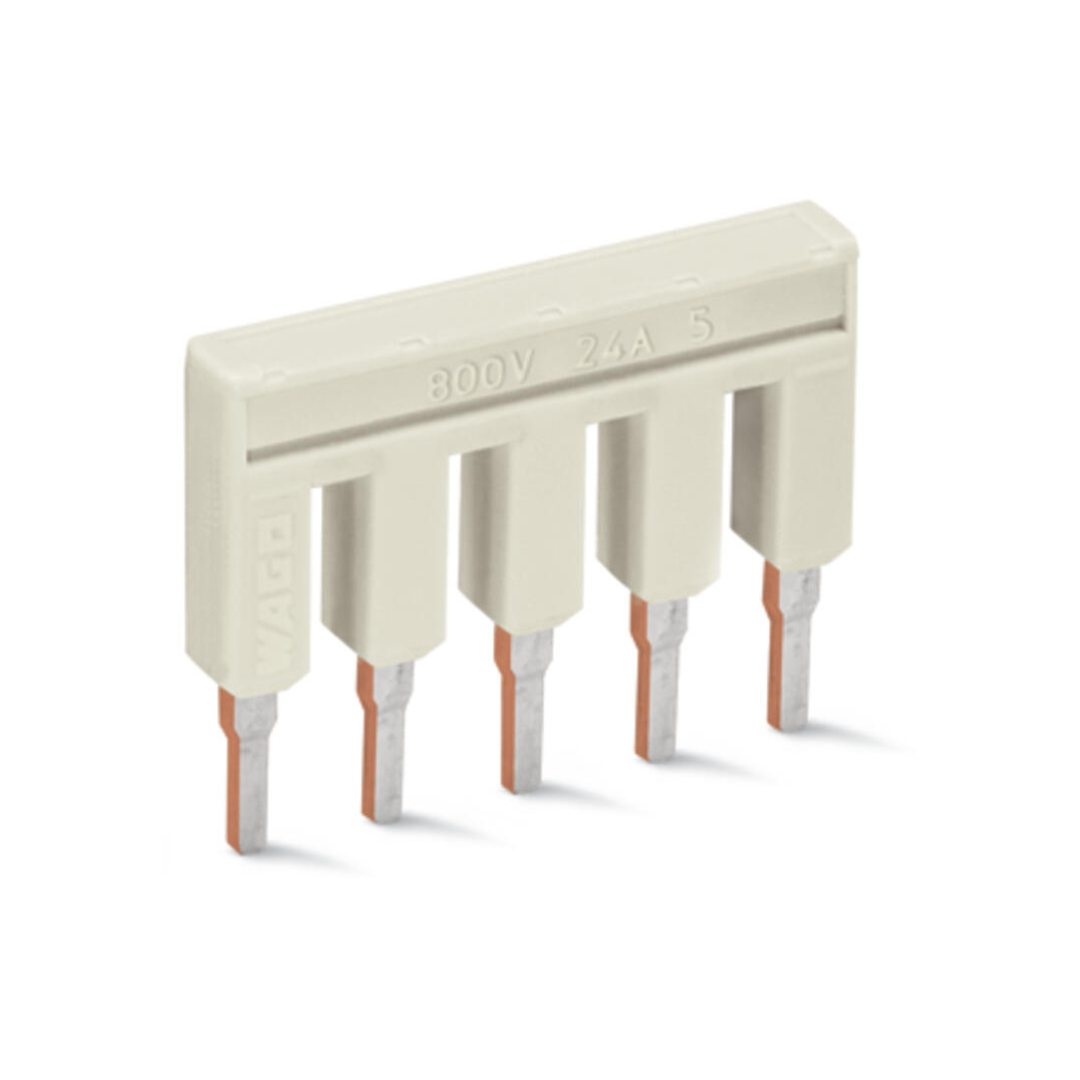 WAGO 5-vietīgs tiltiņš, 0.25-4mm², pelēks, TOPJOB S