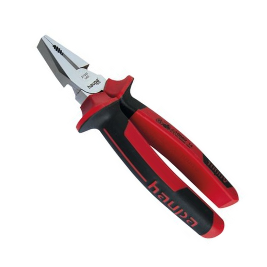 Kombinētās knaibles, VDE, 1000V, 205mm, DIN, ISO 5746, Haupa