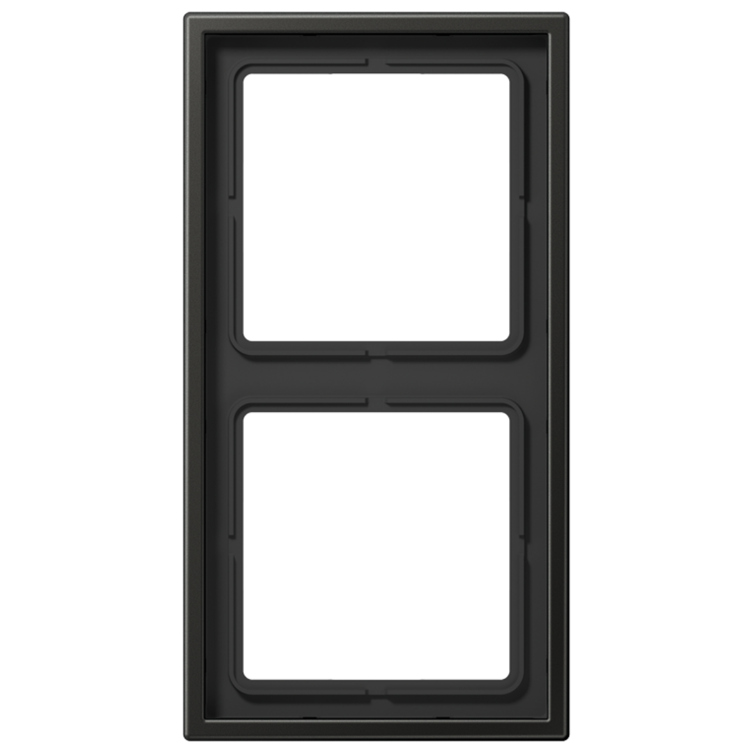 Metāliskais rāmis 2-vietīgs, antracīts, LS990