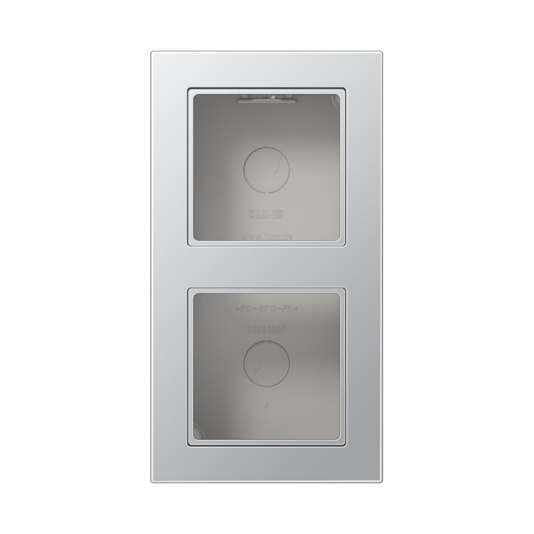 Kārba v/a divvietīga, alumīnija krāsa, A sērijai, A CUBE