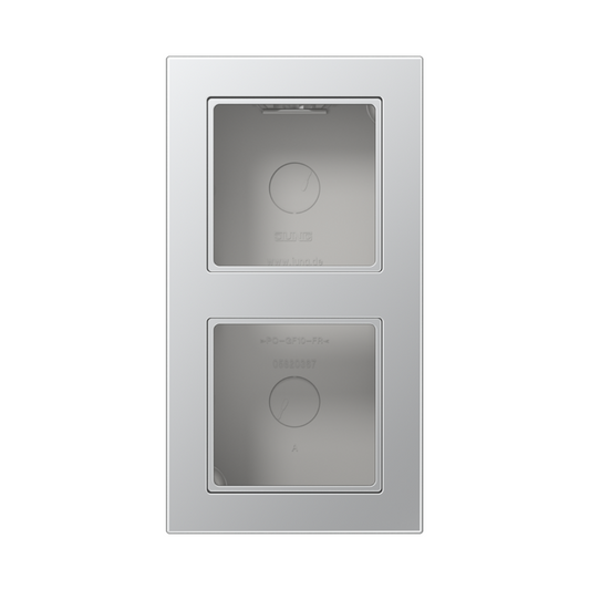 Kārba v/a divvietīga, alumīnija krāsa, A sērijai, A CUBE