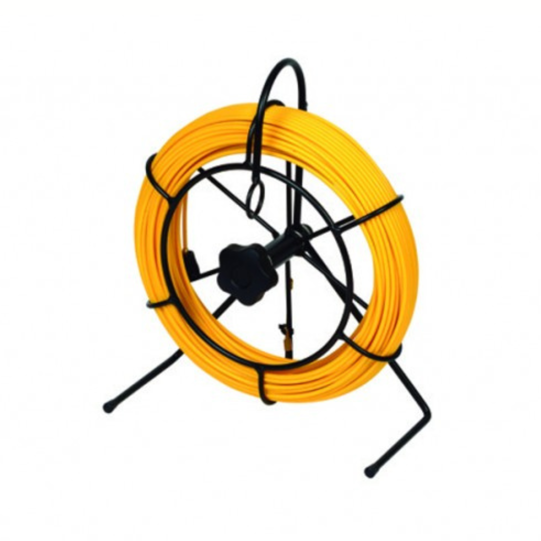 Kabeļu buksieris ar spoli, stiklašķiedras, diametrs 3.5mm, garums 40m, VH250, Anguila