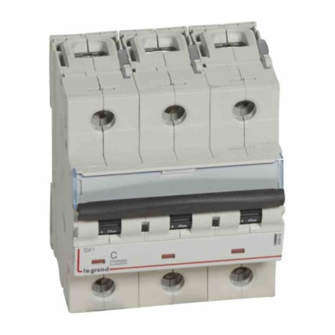 Automātiskais slēdzis DX3 3P C 100A 10kA, Legrand