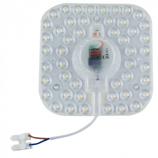 LED modulis / griestu lampas ieliktnis, 24W, 4000K, 2400lm, 220-240V, IP20, ECOLIGHT