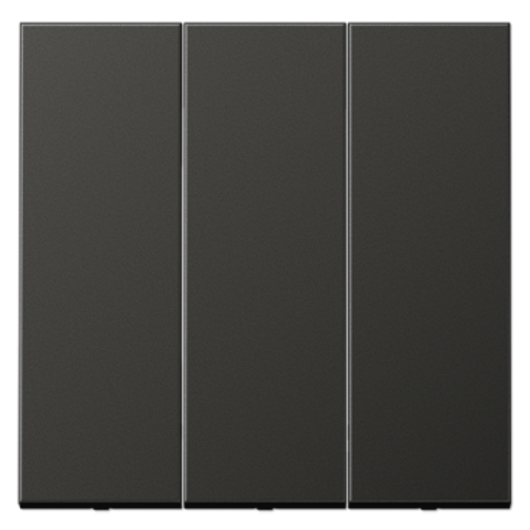 Metāliskais Trīsdaļīgs taustiņš, antracīts, LS990