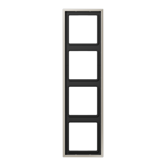 Metāliskais rāmis 4-vietīgs, nerūsējošais tērauds, LS990