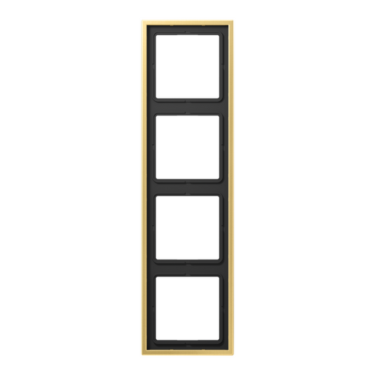 Metāliskais rāmis 4-vietīgs, klasiskais misiņš, LS990