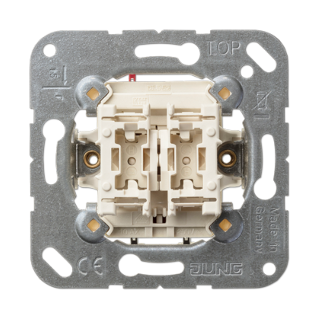 Dubultslēdzis, 10 AX/250 V, mehānisms z/a 505U