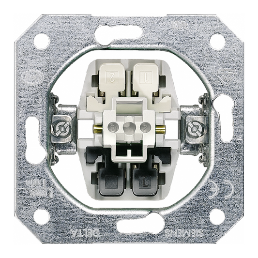 Pārslēdzis, 10 AX/250 V, mehānisms z/a, 5TA2156, SIEMENS Delta