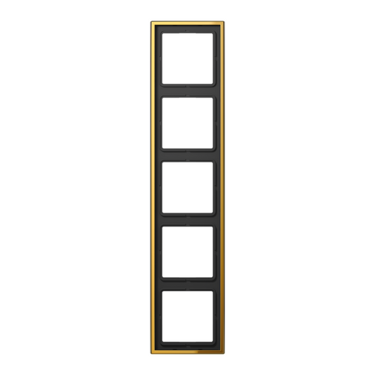Metāliskais rāmis 5-vietīgs, zelta krāsā, LS990