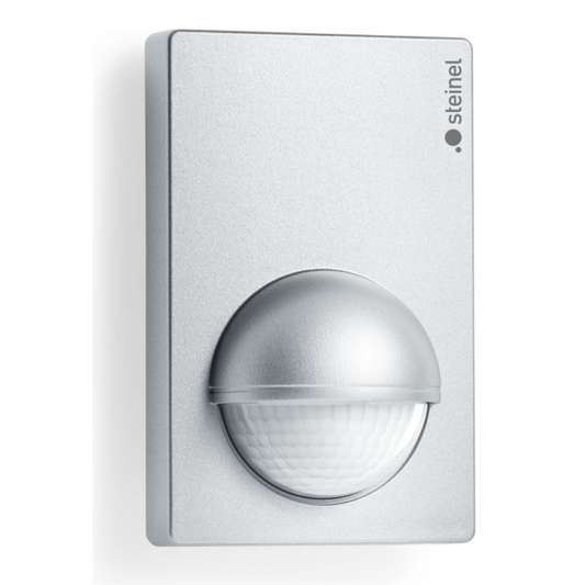 IS 180-2 sienas Infrasarkano staru sensors ar 180° uztveršanas leņķi. Uztveršanas attāIums r=max.5/12m šķērskustībai un r=max.4 m kustībai uz sensoru. Pieslēguma jauda 1000W, LED max.6x58W. Montāžas augstums 1,8-4m. STEINEL