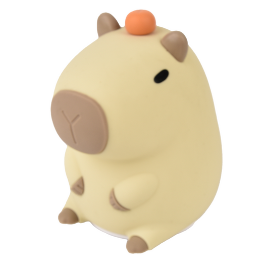 LED nakts lampa / galda lampa / bērnu lampa, CAPYBARA, RGB, uzladējama USB