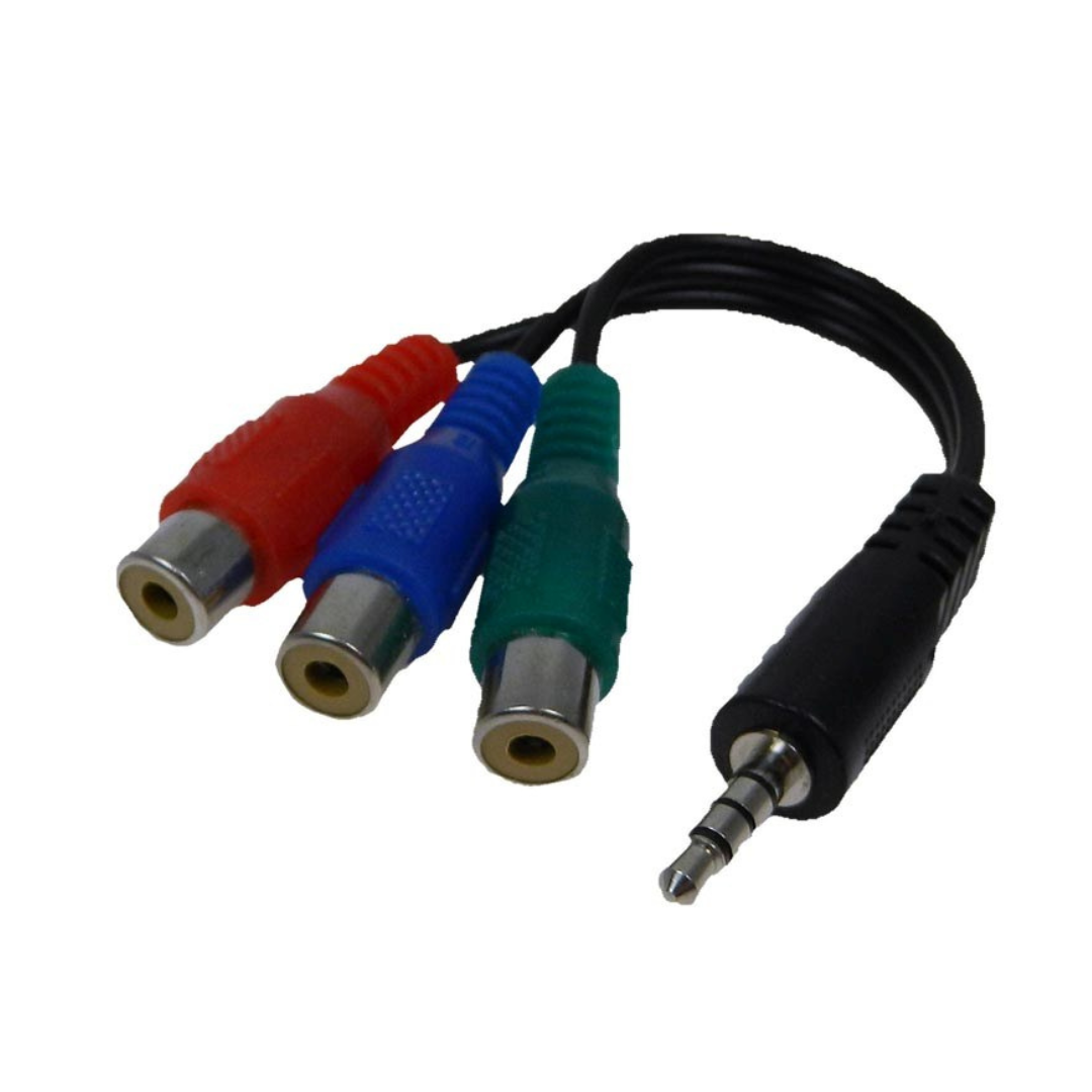 Audio adapteris, 3.5mm, garums 10cm, Philips