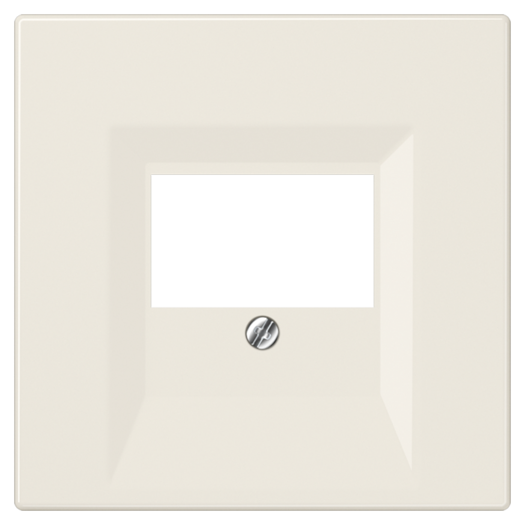 Nosegplāksne Audio ligzdai, krēmkrāsas, LS990