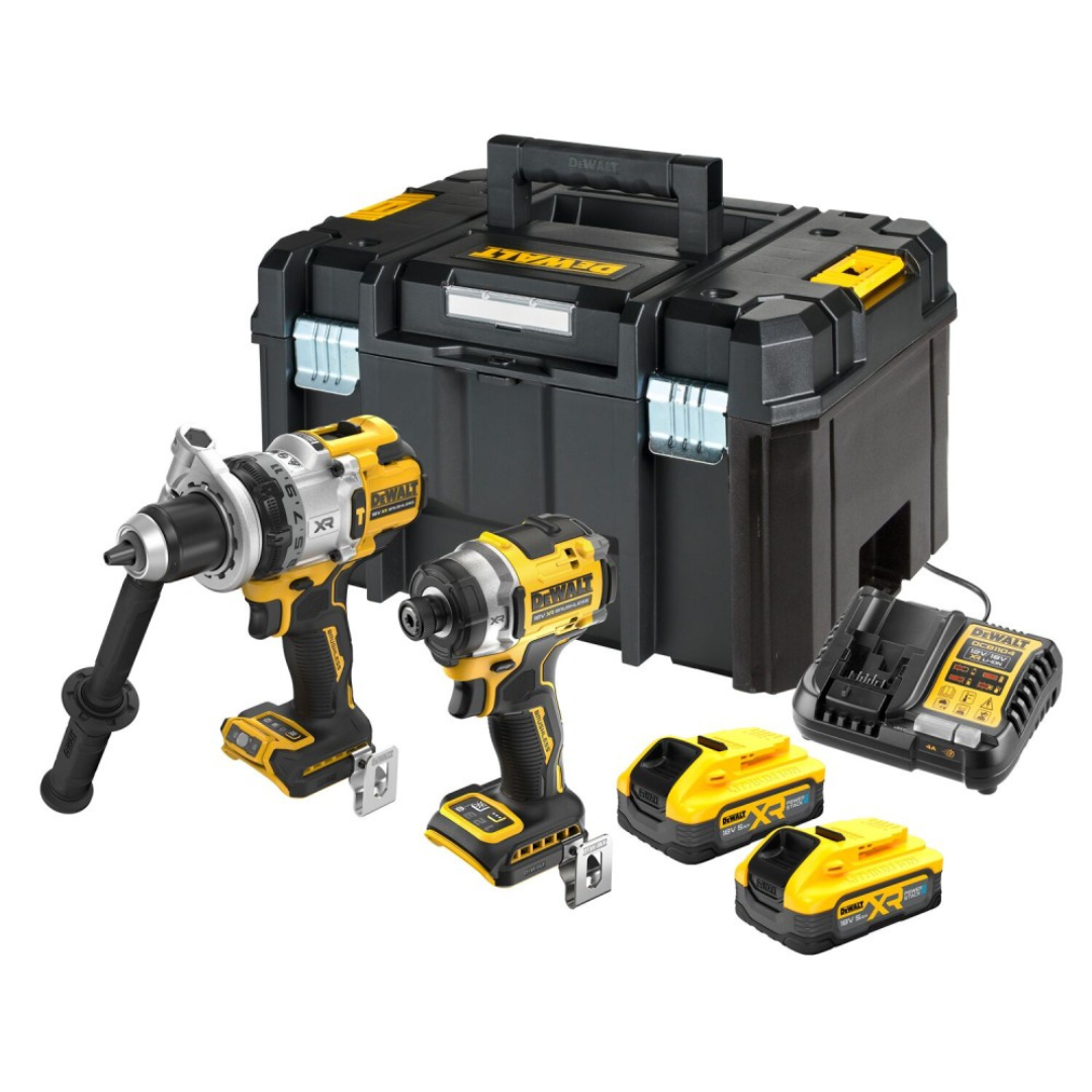 DeWALT 2 instrumentu komplekts 18V PS 2X5Ah TSTAK
