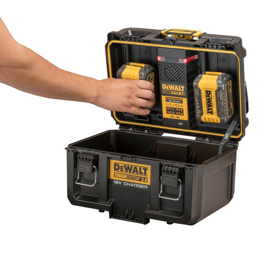 DeWALT Kaste/akumulatoru lādētājs TOUGHSYSTEM