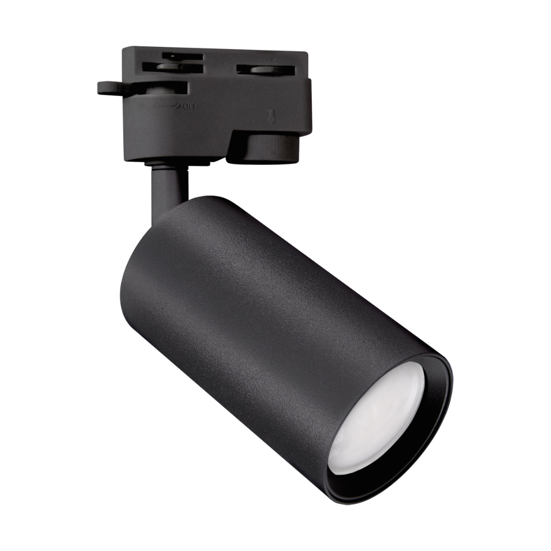 Gaismeklis spot 1F sliedei, melns, GU10, max 35W, IP20, 220-240V, STRUHM DARIA TRA